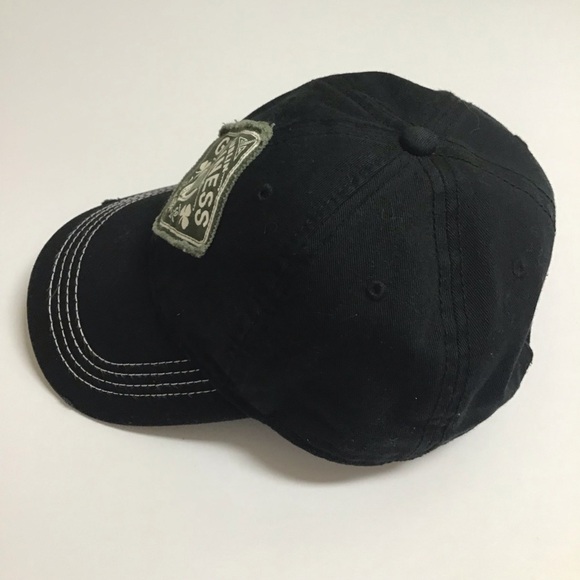 Guinness Beer Hat 1759 Dublin Ireland Harp Patch Strapback Cap 100% Cotton Irish - Picture 7 of 11